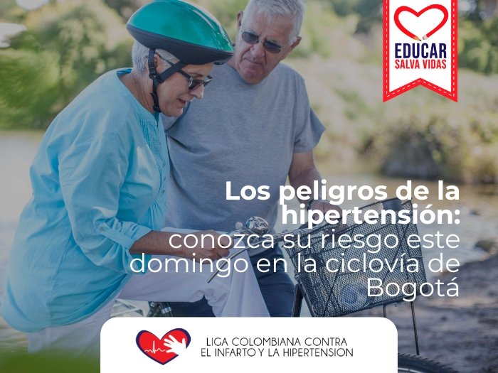 Conozca su riesgo de infarto en la Ciclovía